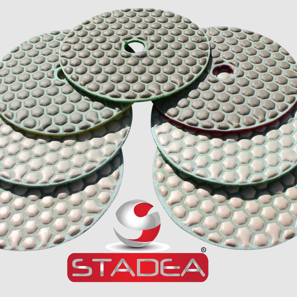 Stadea Granite Polishing Pads Kit Dry - Series Std A - stadeatools