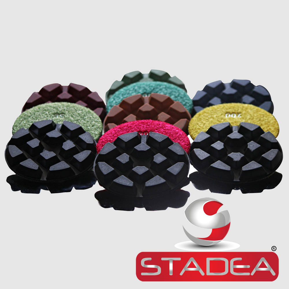 Stadea Diamond Floor Polishing Pads For Granite Marble Concrete